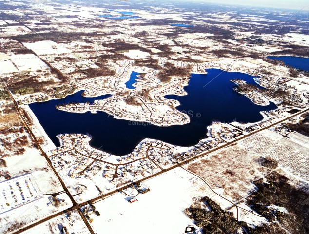 Lake Bella Vista in Kent County, Michigan